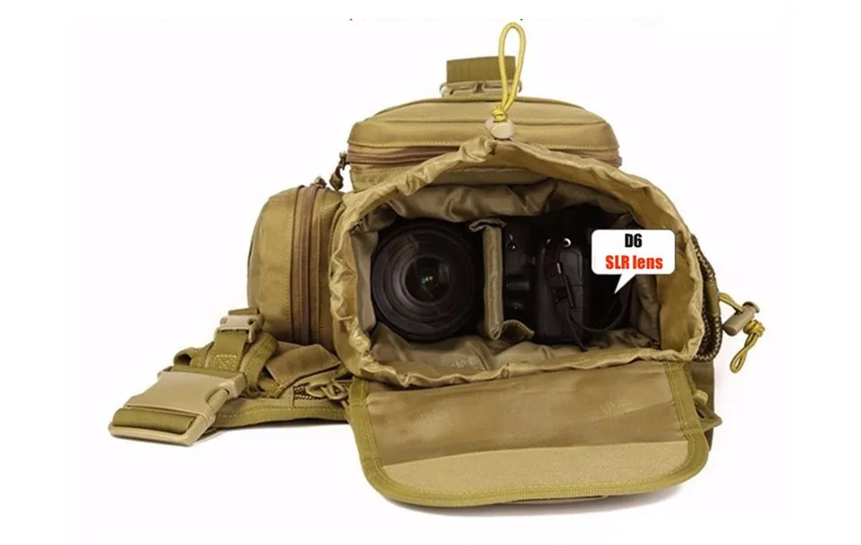Новые супер седельные сумки SLR сумка для фотоаппарата/Чехол сумка на плечо рюкзак для отдыха сумки рюкзак мужской износостойкий высокого качества