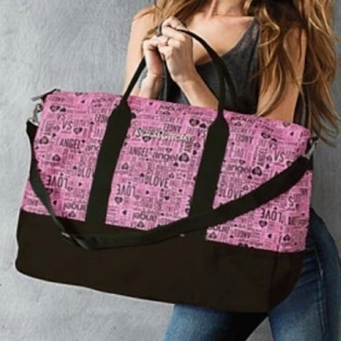Secret Black Pink Getaway Duffle Bag 