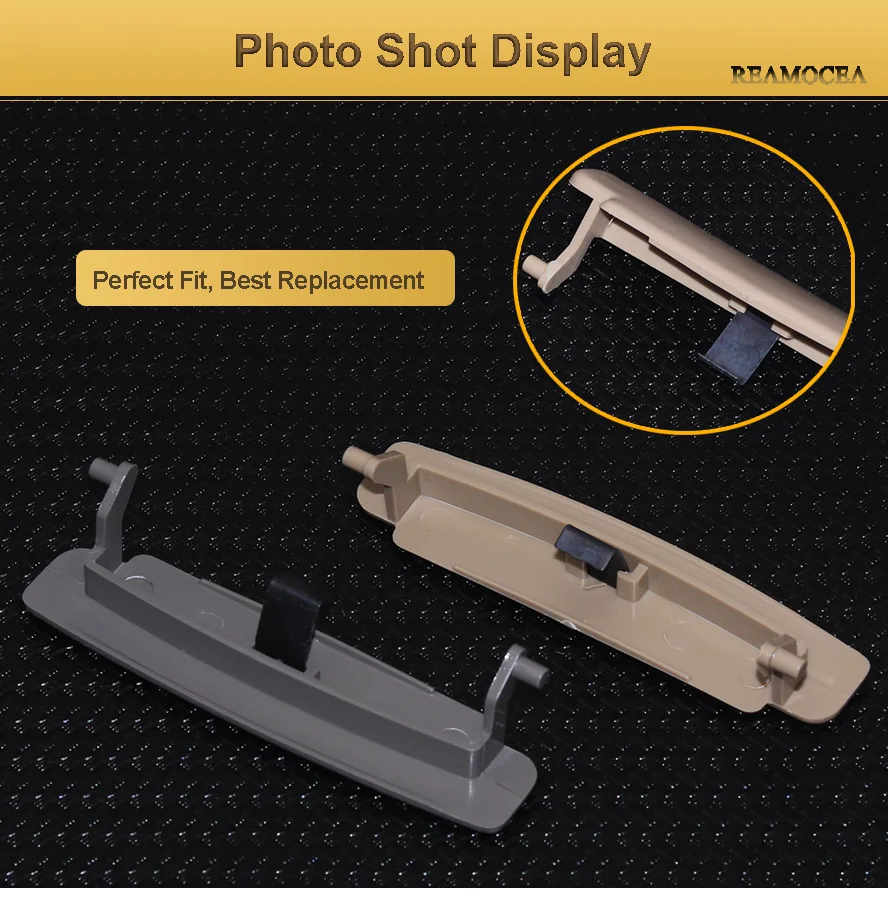 Reamocea 1Pc Car Auto Armrest Lid Console Cover Latch Clip Catch 4F0864245 For AUDI A4 A6 C6 2005 2006 2007 2008 2009 2010 2011 (7)