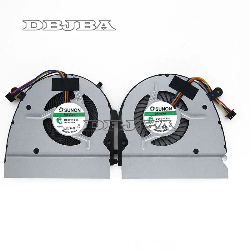 CPU + GPU вентилятор для DELL VOSTRO 5460 V5460 V5470 5470 V5480 5480 14z 3526 14 5439 охлаждения ноутбука