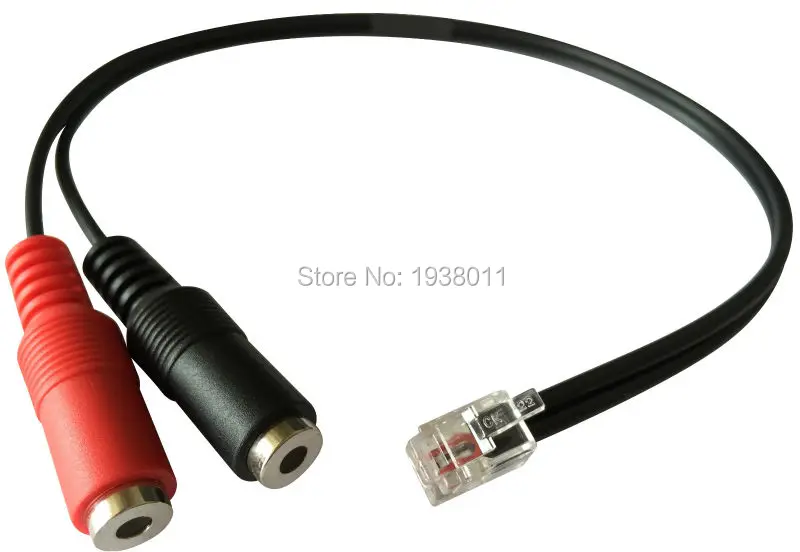 Адаптер для ПК VoiceJoy Dual 3 5 мм к RJ9/RJ10/RJ22 гарнитура с разъемом RJ9 Для телефонов AVAYA 1603