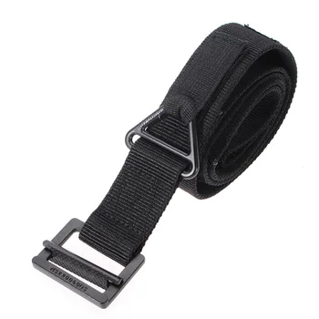 

Men Adjustable Survival Emergency Rescue Rigger Tactical Militaria Military Belt Black