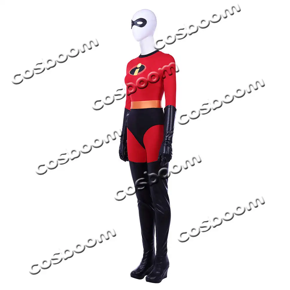 Incredibles 2 Mrs.incredible elastigirl suit cosplay costume04