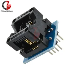 2 шт. SOIC8 SOP8 для DIP8 EZ Программист конвертер разъема адаптера модуль 150mil