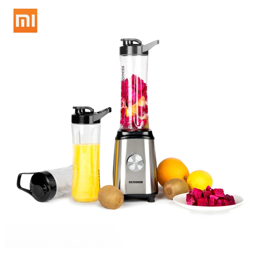 

Xiaomi Ocooker Portable Juicer Baby Fruit and Vegetable Cooking Machine Point Switch 304 Stainless Steel 8 Seconds Soup Machine