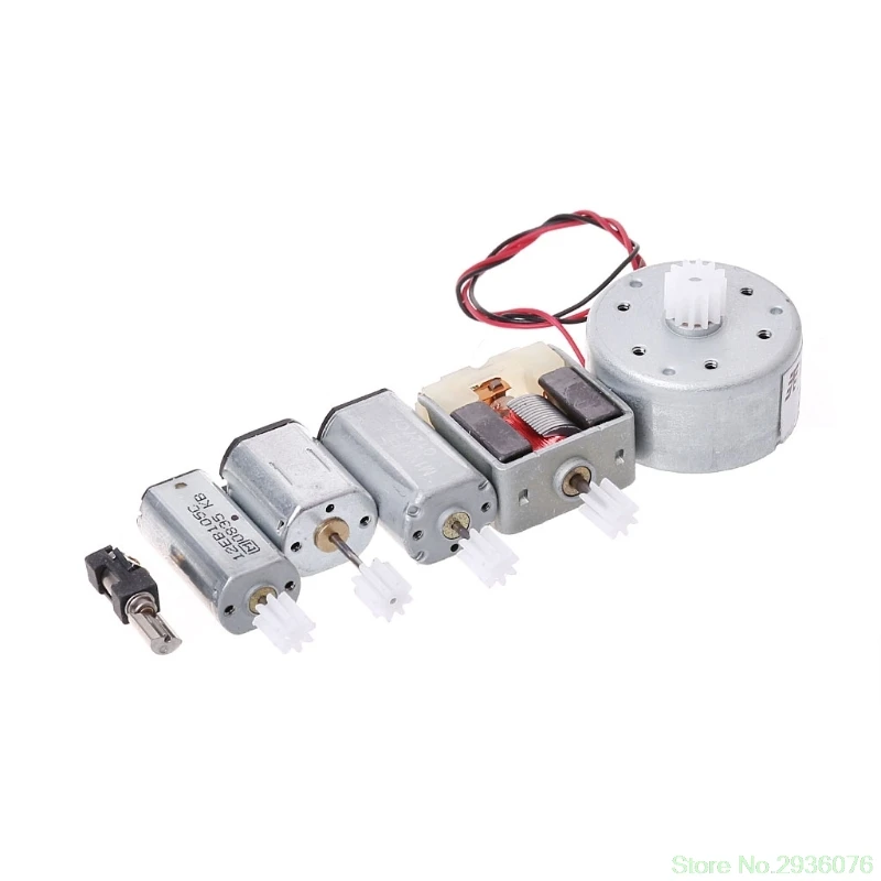 

12Pcs/Set Different Micro Mini DC Motor With Gear For DIY Scientific Experiments