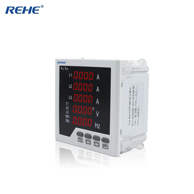 

REHE RH-3UIF35S 96*96MM Digital Combined Meter Five Rows LED Display