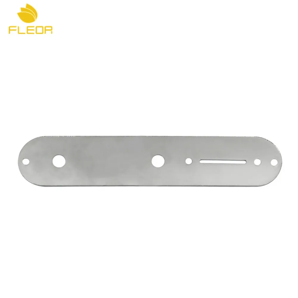 FLEOR Chrome гитарная панель управления Tele Control Plate для электрогитары|guitar controller|guitar control
