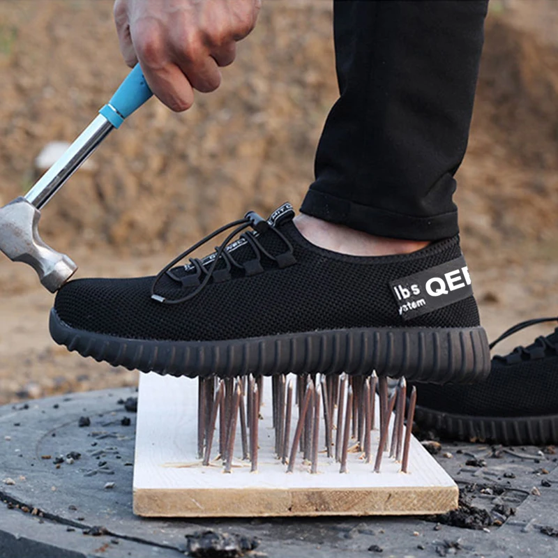 breathable steel toe cap trainers