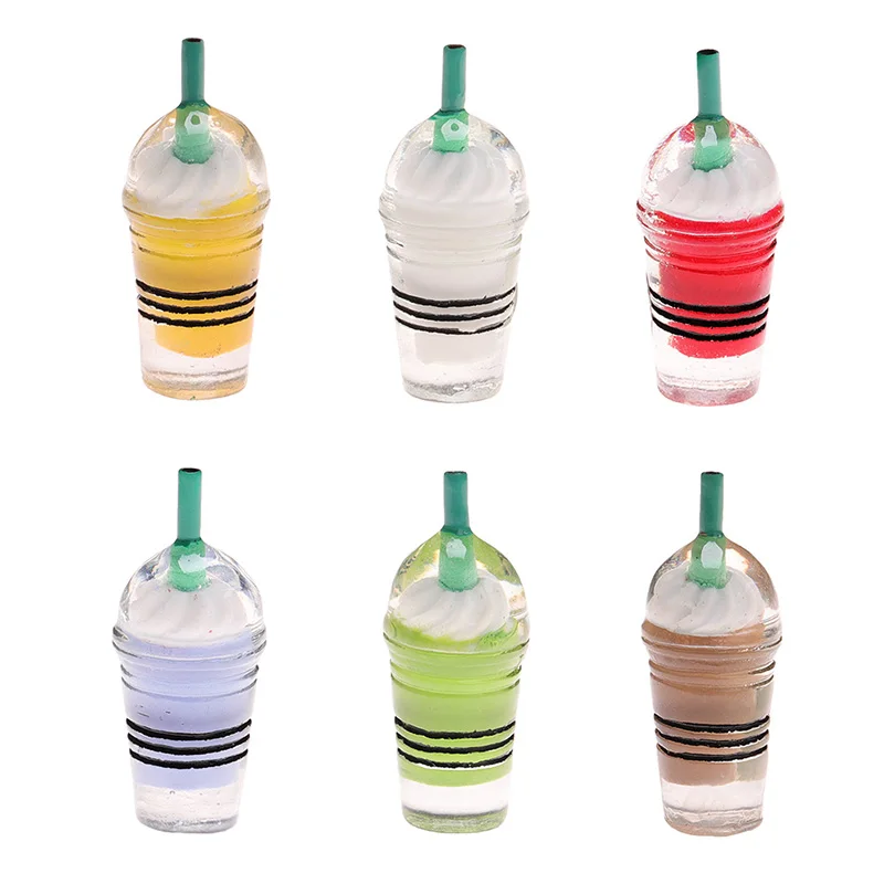

Kitchen Room Food Drink Cup For Doll DIY Miniature Dollhouse Coffee Cup MiniWorld Dolls Accessories