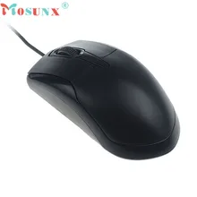Mosunx Advanced 2017 raton de la computadora por cable For PC Laptop1200 DPI New Design USB Wired Optical Gaming Mice Mouse 1PC