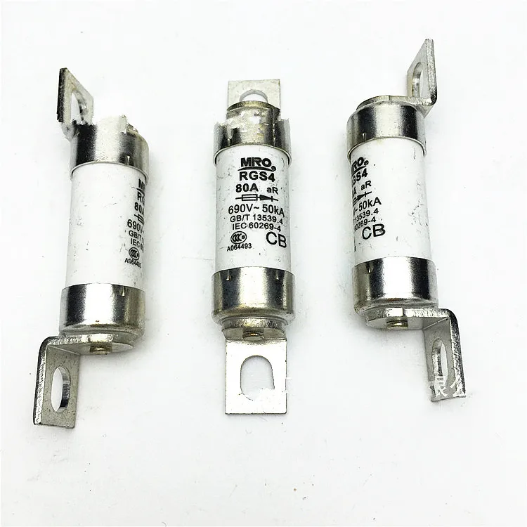 RGS4 80A 690 V Быстрый Предохранитель 690 V Предохранитель быстрая плавка 10 шт