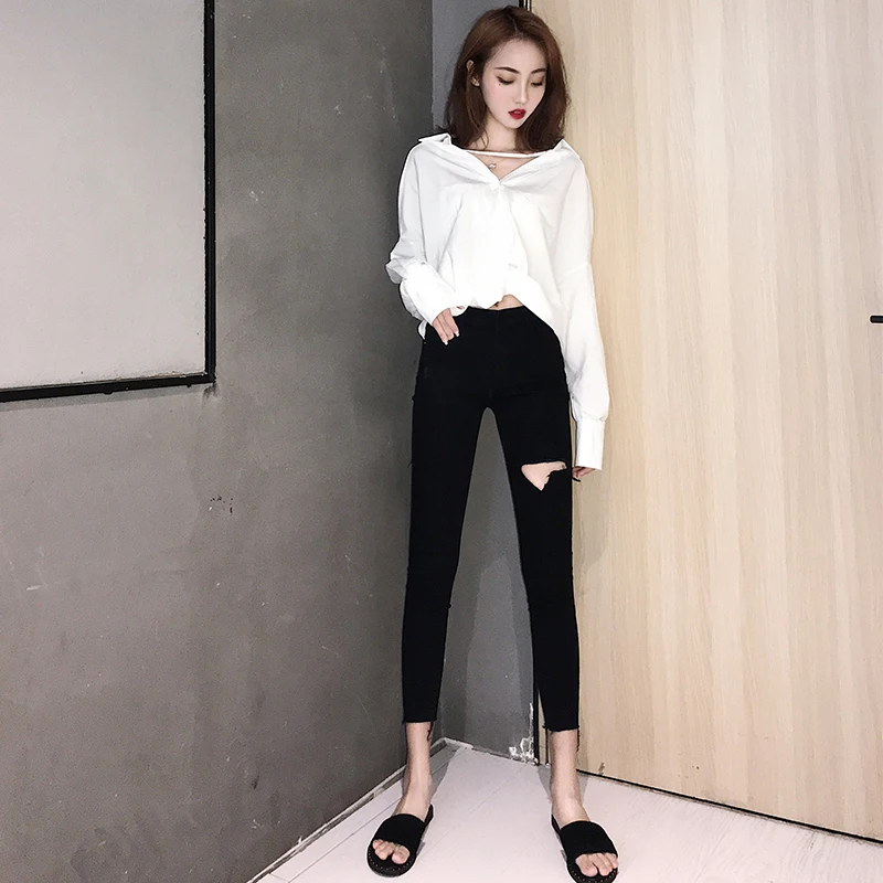 

Cheap wholesale 2019 new Spring Summer Autumn Hot selling women's fashion casual shirt lady beautiful nice Tops FC176