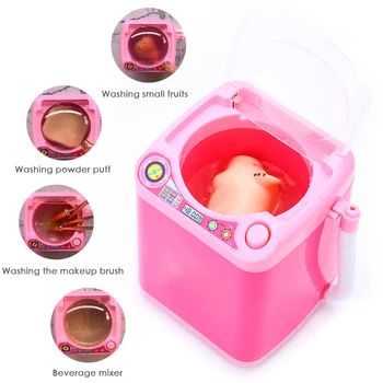 

Makeup Brush Cleaner Device Mini Washing Machine Automatic Cleaning Toy Gift Drop Shipping Back To School