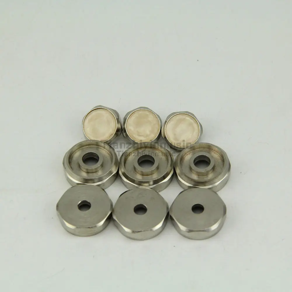

Trumpet Repair Parts Top Valve Cap /Finger Button/Stem/Bottom Valve Cap