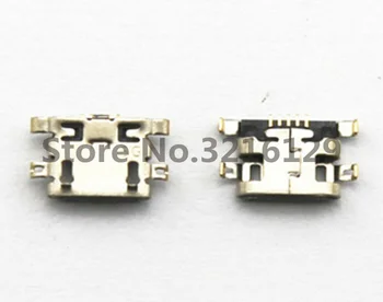 

100pcs Micro usb jack socket connector For Nokia Lumia 535 501 502 For ZOPO ZP998 ZP700 For Lenovo A360t