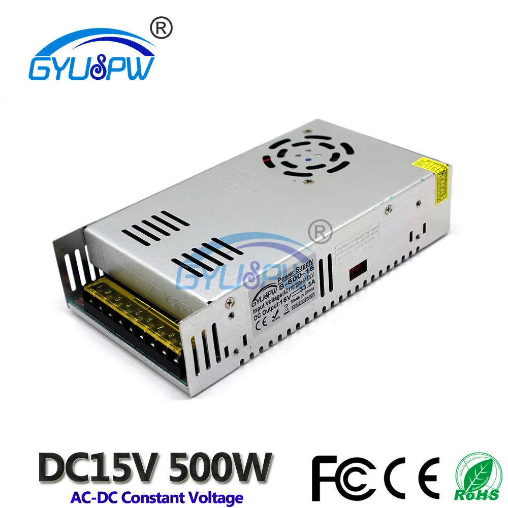 15V500W