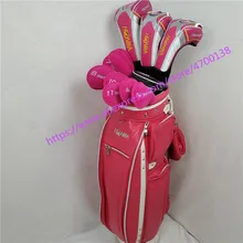 Набор для гольфа для женщин, клюшки для гольфа, полный комплект Honma Bere, S-06, 4 звезды, наборы гольф-клуба, драйвер+ Фарватер+ клюшка для гольфа+ клюшка
