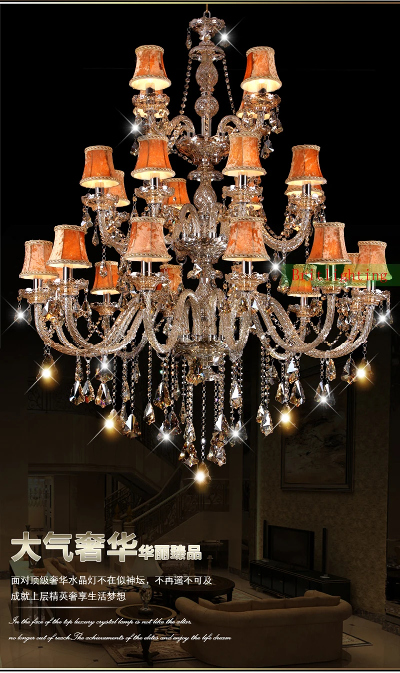 Рисунок 5 - Grand Hall 24-рычажная винтажная хрустальная лампа