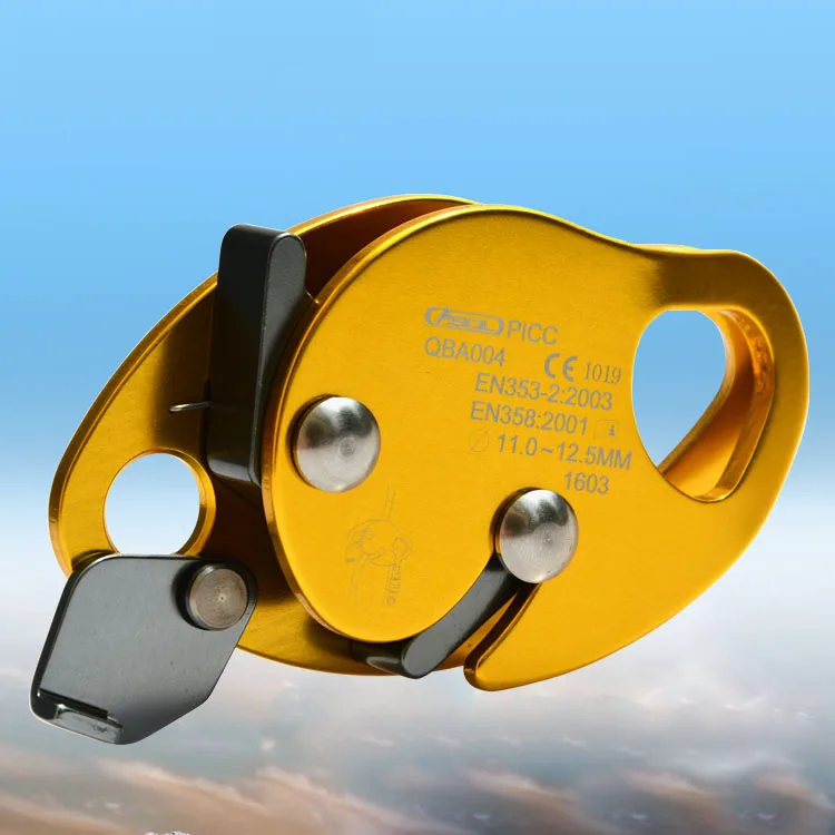 Outdoor rock climbing equipment The work high above the security tools