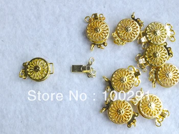 

Wholesales 100pcs gold plated CLASP, DIY JEWELRY FINDINGS MN-099