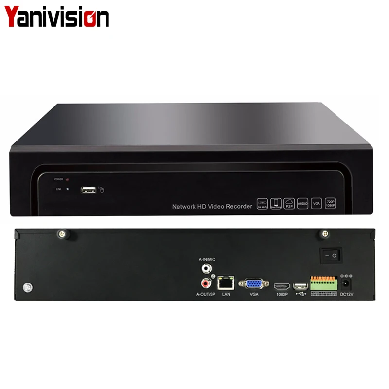 - H265H264 32CH 50MP ONVIF UHD 4K 25CH NVR DVR Video Recorder IP Camera Surveillance Security CCTV System 2 SATA Support 8TB