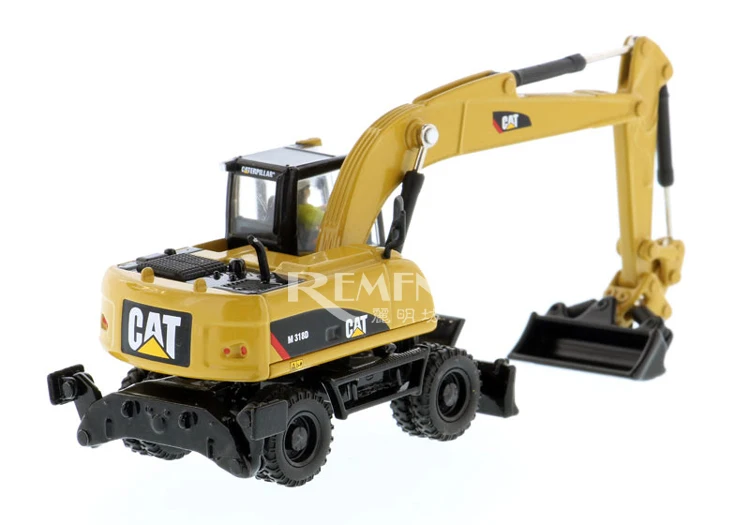 Norscot 1: 87 Caterpillar Cat M318D колеса гусеничный экскаватор для инженерной техники 55177 литья под давлением модель для коллекции, украшения