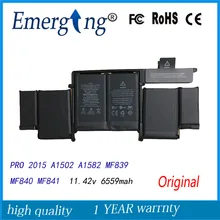 11 42V New Original font b Laptop b font font b Battery b font A1582 for