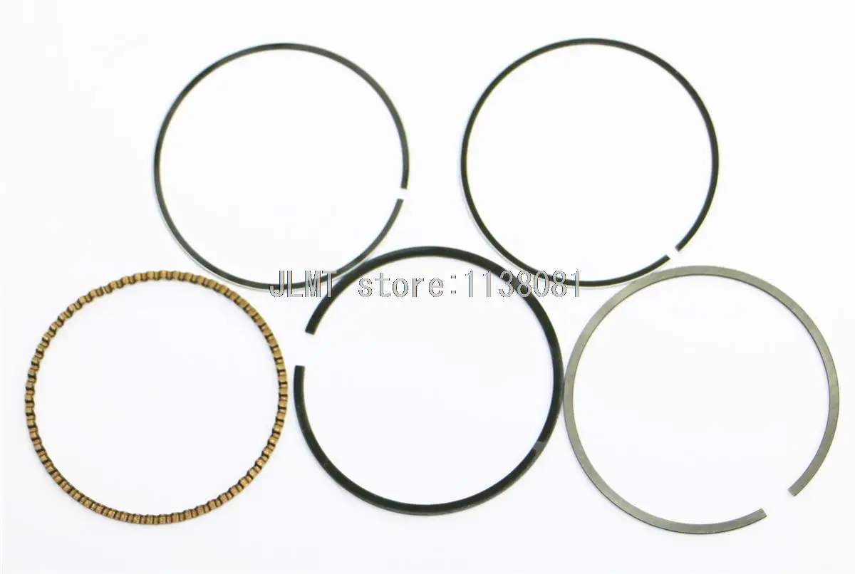 Motorcycle Piston Ring Rings set fit HONDA Freeway 125 13101-GY6-010 1 Cyl Bore Size: 52.4 mm STD