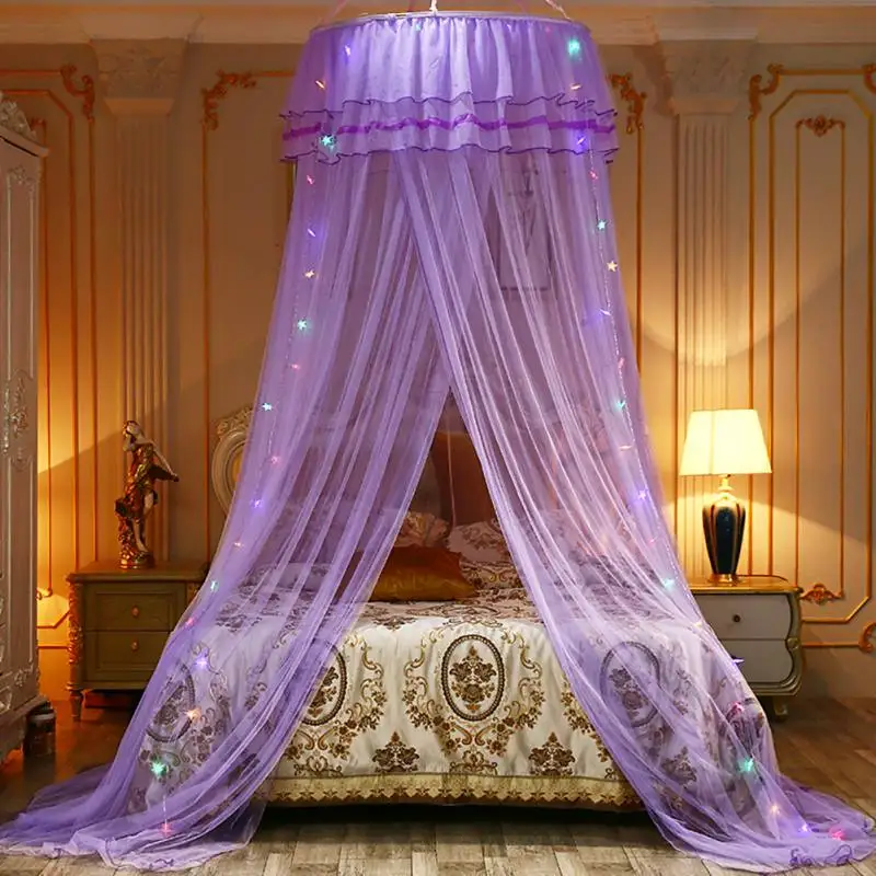 Элегантный купол москитная сетка анти-москитная принцесса декор для двойной кровати противомоскитная защита палатка насекомые кровать занавеска