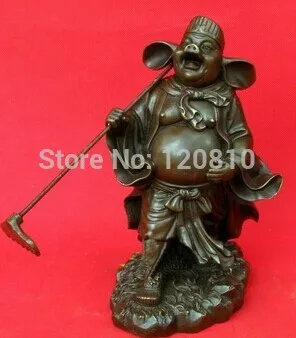 

Chinese mythology < Journey to the West Marshal canopy*zhubajie bronze statue