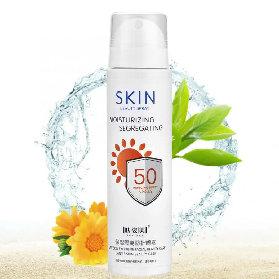 

100ml SPF50+ Summer Protective Sunscreen Spray Moisturizing Isolation After Sun Repairing Spray Skin Care