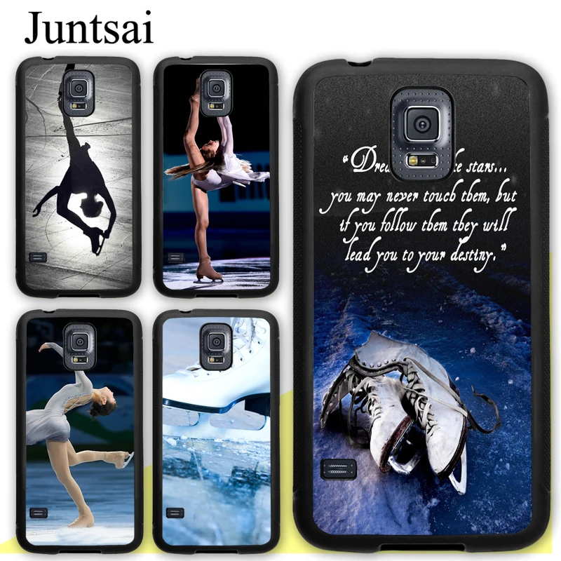 

Juntsai Pretty Figure Skating Dance Soft Rubber Case For Samsung Galaxy S8 S9 S10 Plus Lite S5 S6 S7 Edge Note 8 9 5 Phone Cases