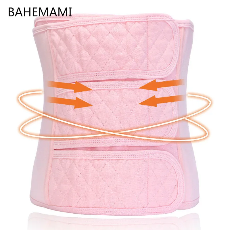 

BAHEMAMI Postpartum Bandage Maternity Abdomen Supplies High Waist With Pelvis Belt Abdominal Support Postpartum Girdle Trainer