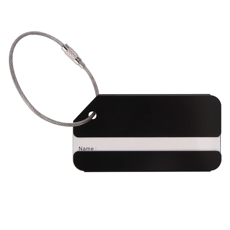 Suitcase Address Tags Travel Luggage Baggage Label Holder 2pcs