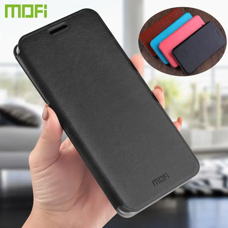 

MOFi For Xiaomi Mi 8 Lite Case Flip PU Leather Stand Cases For Xiaomi Mi 8 Lite Book Style Phone Cover