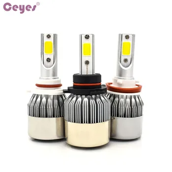 

Ceyes Car Styling Car LED Headlight Bulbs 880 H7 H11 H1 H3 9005 9006 COB H4 Hi-Lo Beam Auto Headlamp Fog Light Bulb Car-Styling