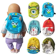 43CM Zapf baby dolls Cute backpacks font b school b font font b bag b font