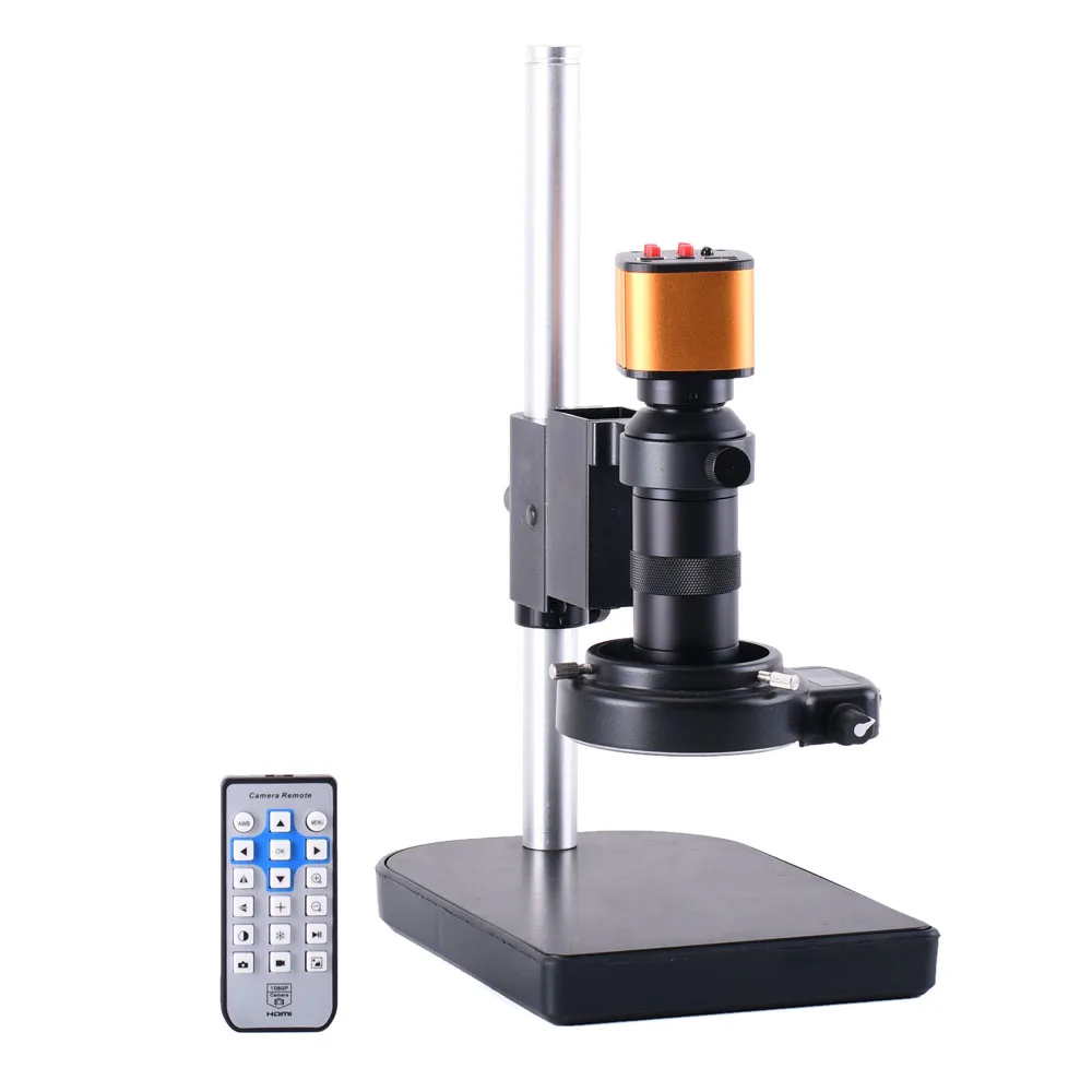 

Professional Digital Microscope Industrial Microscope Camera With Multimedia Interface USB 2 Output Ports for PCB THT Soldering