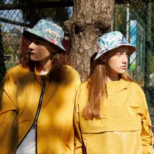 Лето стиль ткань шляпа сомбреро mujer Leopard Двусторонняя Рыбацкая шляпа бейсболка женская Солнцезащитная шляпа спортивный пляжные кепки