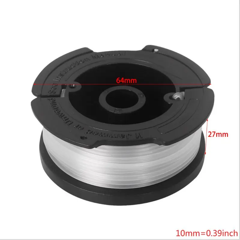 Replacement Spool scap cover for Black Decker Line String spring Trimmer Weed Eater Refills 30ft 0.065”AF-100-3ZP