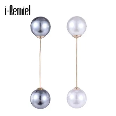 

2017 Pearl Water Drop Direct Selling Hot Sale Brooches Double Big Brooch Pin Coat Sweater Cardigan High-grade Female Ornaments