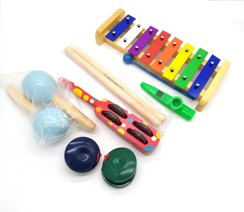 baby music set wooden