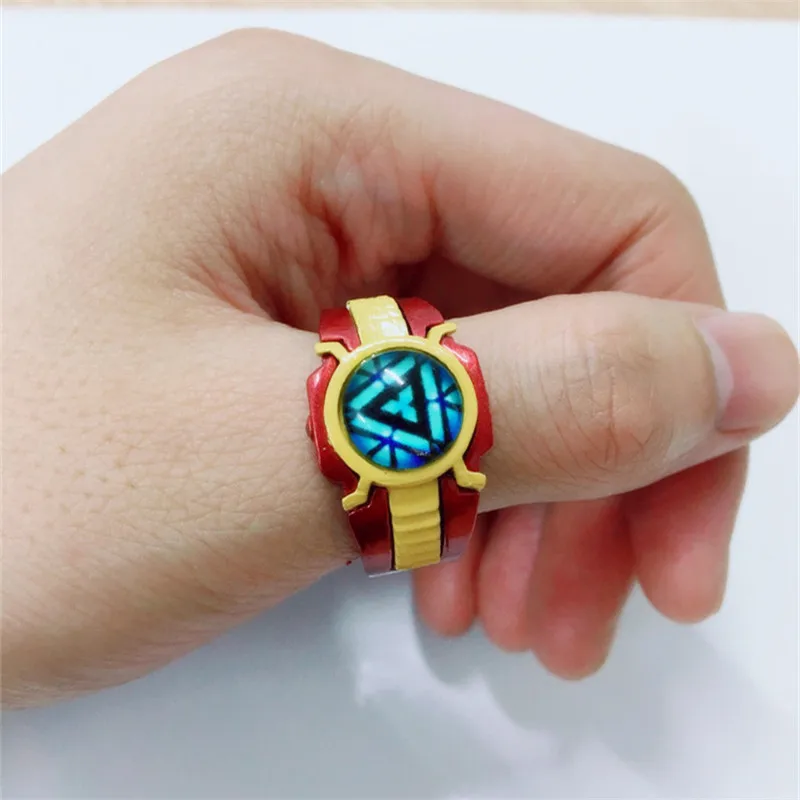 

The Avengers3 Iron Man Logo Ring Wonder Woman Peripheral Products Cosplay Ring New Arrival high quality Woman Men Jewelry