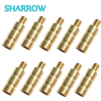

12/24Pcs 25/50/100Gr Archery Brass Arrow Weight Combo Screw Arrow Points Copper Insert For Outdoor Training Shooting Accessories