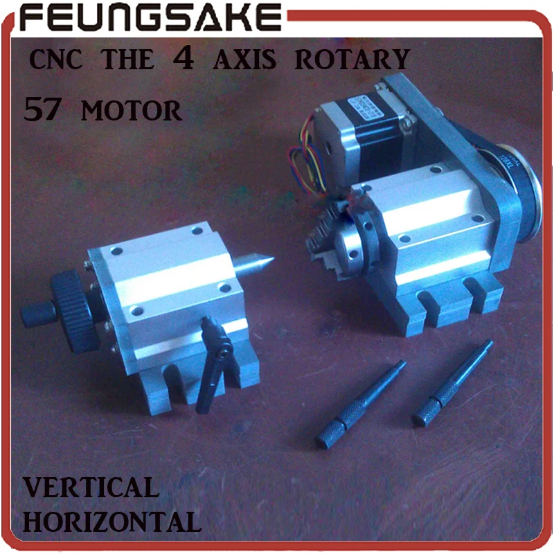 Skup 4 osi oś obrotowa dla cnc router grawerka cnc, 3 szczęki 50 uchwyt 4 pazur podzielnica cnc, obrotowy trzy pazury uchwyt