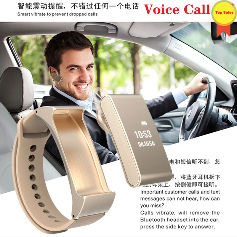 Smart Bracelet Talk Band Bluetooth Headset