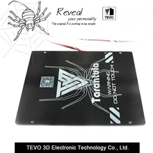 TEVO Tarantula heat bed Large build area 200*280*3.5mm Black Aluminium heat bed 3D Print Heat bed Hot Plate for 3D Printer part
