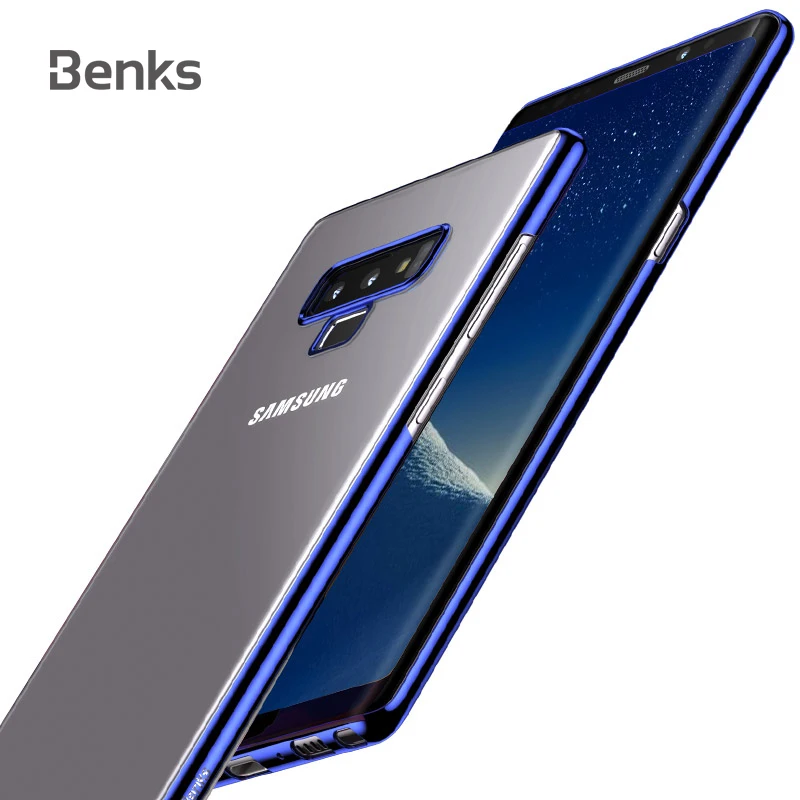 Benks для samsung Galaxy Note 9 роскошное покрытие чехла жесткий пластиковый чехол Ультра