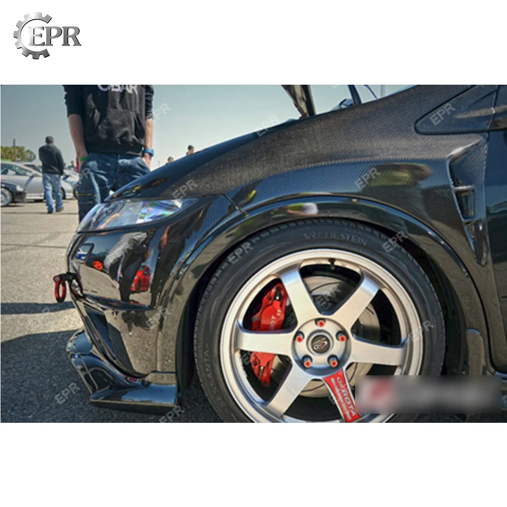 Carbon Fenders For Honda Civic (2006 